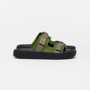 ARPOADOR SUEDE MILITAR KAKI BLACK