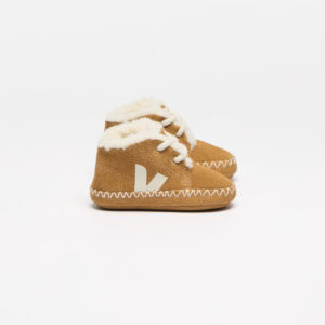 BABY FURED SUEDE CAMEL PIERRE