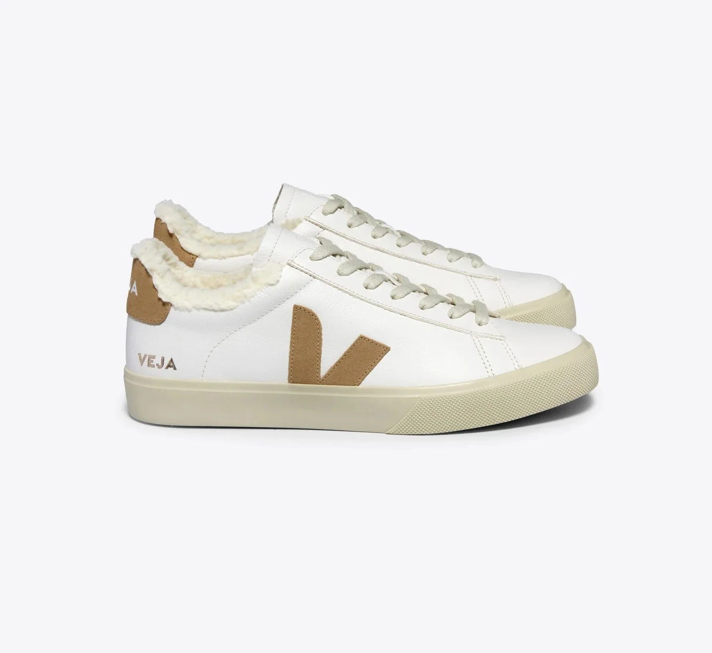 CAMPO FURED LEATHER WHITE DESERT