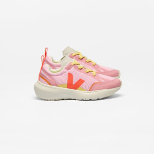 CANARY ELASTIC LACES ALVEOMESH GUIMAUVE ORANGE FLUO MARY JUNIOR