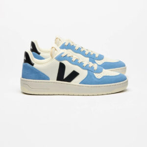 V-10 LEATHER PURE BLACK AQUA