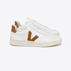 V-12 LEATHER WHITE CAMEL