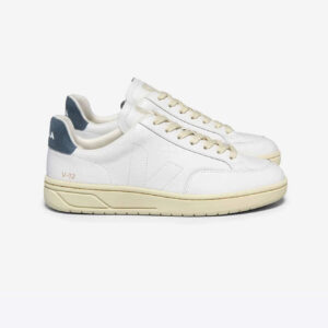 V-12 STITCH LEATHER WHITE CALIFORNIA