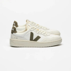 V-90 B-MESH WHITE KAKI