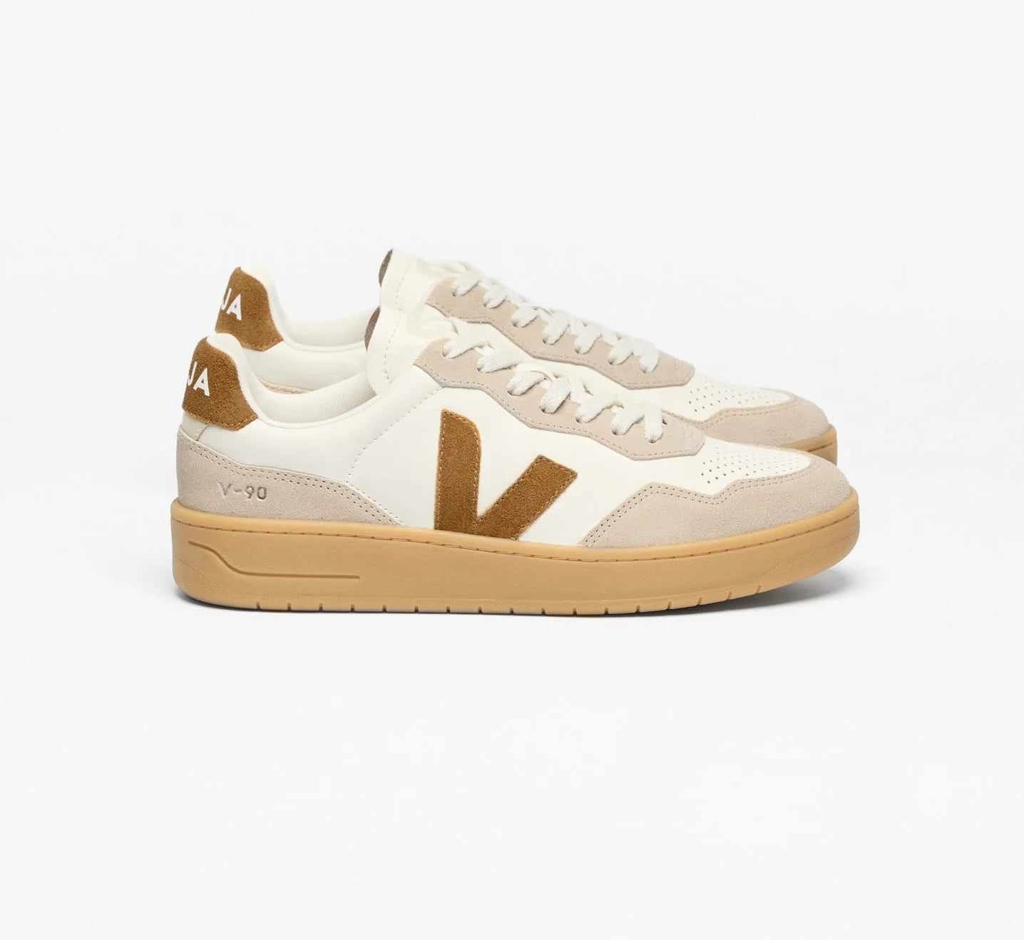 V-90 LEATHER PURE CAMEL ALMOND NATURAL