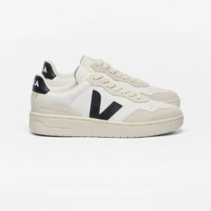 V-90 LEATHER WHITE BLACK