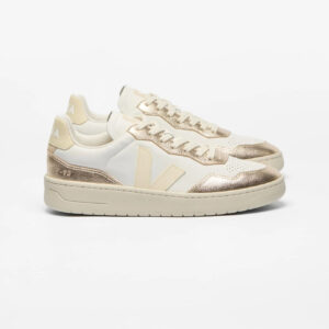 V-90 LEATHER WHITE CALCAIRE PLATINE