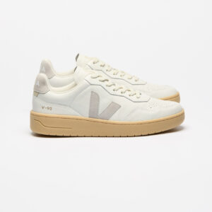 V-90 LEATHER WHITE LIGHT GREY NATURAL