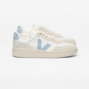 V-90 LEATHER WHITE STEEL