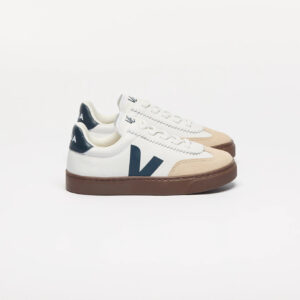 VOLLEY ELASTIC LACES LEATHER WHITE NAUTICO BARK KID