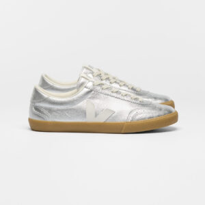 VOLLEY LEATHER SILVER WHITE NATURAL