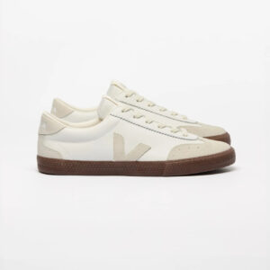 VOLLEY LEATHER WHITE NATURAL BARK
